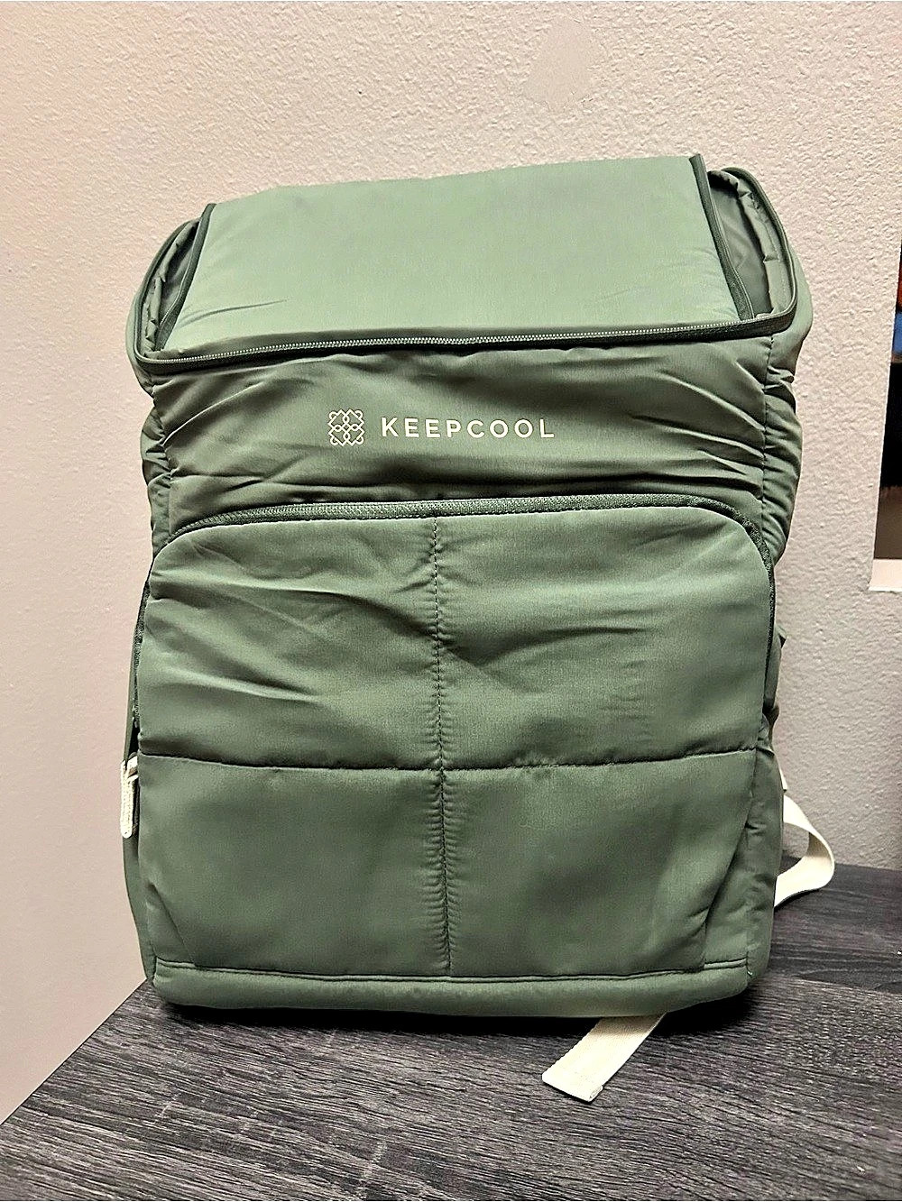 KeepCool Penguin Insulated Backpack Cooler Green